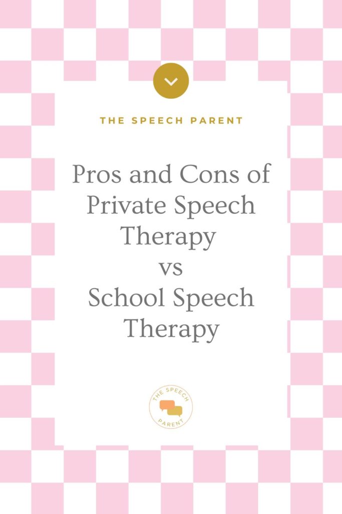 quote - episode 6 Pros and Cons of Private Speech Therapy vs School Speech Therapy
